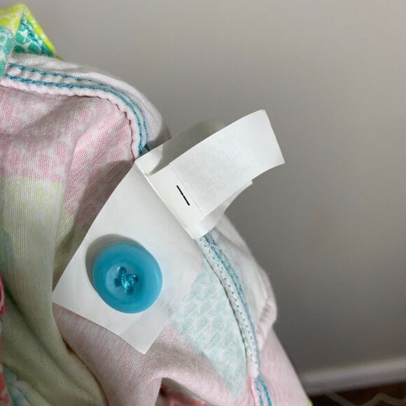 Vineyard Vines Whale Patchwork Every Day Shorts Womens Multicolor Stretch Size 6 - Picture 11 of 12